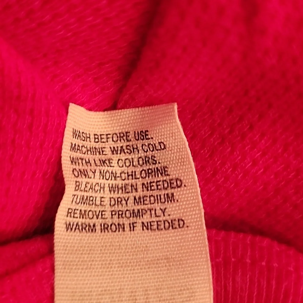 OSHKOSH B'GOSH **3 for $20 item** Red Thermal Henley Long Sleeve One Piece 24 mo